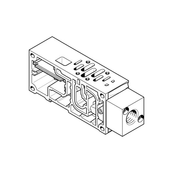 Festo Manifold Sub-Base VABV-S6-1Q-G12 VABV-S6-1Q-G12 - main